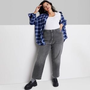 Wild Fable High-Rise 90's Relaxed Straight Jeans